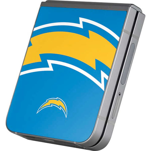 NFL Los Angeles Chargers Large Logo Galaxy Z Flip6 Skin